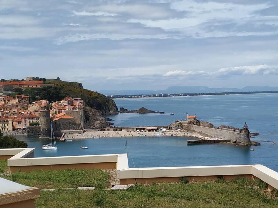 Location Vue Mer Du Samedi Au Samedi, Clim, Parking, Piscine, Plage Collioure Exterior photo